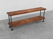 Load image into Gallery viewer, Modern Industrial TV Stand - Pipe And Wood Designs 