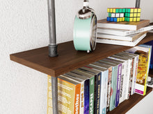 Load image into Gallery viewer, Wall mounted shelving unit - Pipe And Wood Designs 