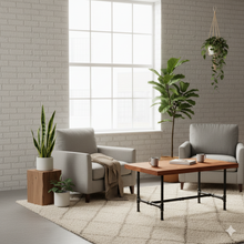 Load image into Gallery viewer, Classic Coffee Table - Pipe And Wood Designs 