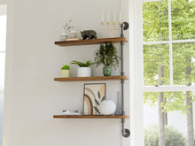 Load image into Gallery viewer, Swivel plant shelf - Pipe And Wood Designs 