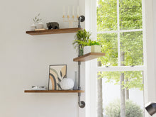 Load image into Gallery viewer, Swivel plant shelf - Pipe And Wood Designs 