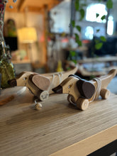 Load image into Gallery viewer, Dachshund kids pull toy