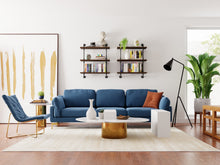 Load image into Gallery viewer, Wall mounted shelving unit - Pipe And Wood Designs 