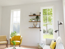 Load image into Gallery viewer, Swivel plant shelf - Pipe And Wood Designs 