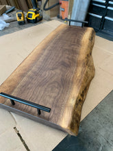 Load image into Gallery viewer, Walnut Charcuterie Board - Pipe And Wood Designs 