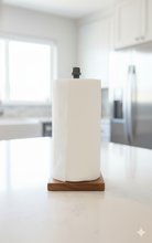 Load image into Gallery viewer, Paper Towel Holder - Pipe And Wood Designs 