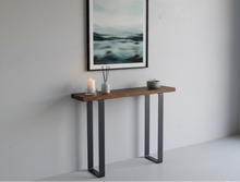Load image into Gallery viewer, Industrial Console Table - Pipe And Wood Designs 