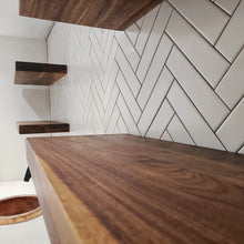 Load image into Gallery viewer, Wood Floating Shelf - Pipe And Wood Designs 