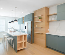 Load image into Gallery viewer, Wood Floating Shelf - Pipe And Wood Designs 