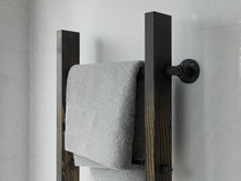 Load image into Gallery viewer, Wall mounted towel &amp; blanket ladder - Pipe And Wood Designs 