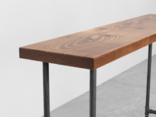 Load image into Gallery viewer, Classic console table - Pipe And Wood Designs 
