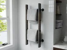 Load image into Gallery viewer, Wall mounted towel &amp; blanket ladder - Pipe And Wood Designs 