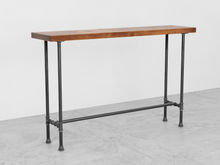 Load image into Gallery viewer, Classic console table - Pipe And Wood Designs 