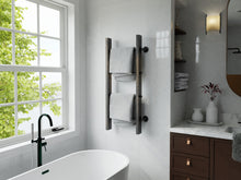 Load image into Gallery viewer, Wall mounted towel &amp; blanket ladder - Pipe And Wood Designs 