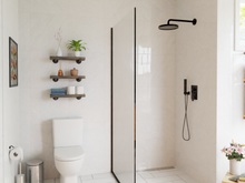 Load image into Gallery viewer, Wood Shelf with Pipe Brackets (1 shelf) - Pipe And Wood Designs 