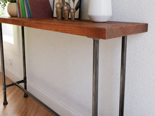 Load image into Gallery viewer, Classic console table - Pipe And Wood Designs 