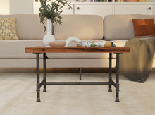 Load image into Gallery viewer, Classic Coffee Table - Pipe And Wood Designs 