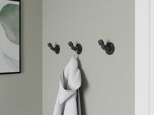 Load image into Gallery viewer, Pipe Hook / Coat Rack - Pipe And Wood Designs 