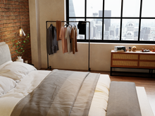 Load image into Gallery viewer, Pipe clothing rack - Pipe And Wood Designs 