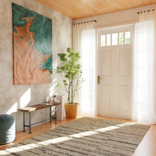 Load image into Gallery viewer, Pipe and Wood Bench - Pipe And Wood Designs 