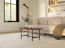 Load image into Gallery viewer, Classic Coffee Table - Pipe And Wood Designs 