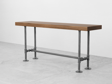 Load image into Gallery viewer, Pipe and Wood Bench - Pipe And Wood Designs 