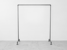 Load image into Gallery viewer, Pipe clothing rack - Pipe And Wood Designs 